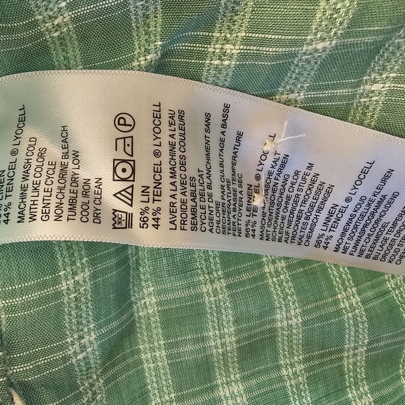 Tommy Bahama Long Sleeve Button Down Linen Blend XXL NEW with Tags! - Picture 8 of 9